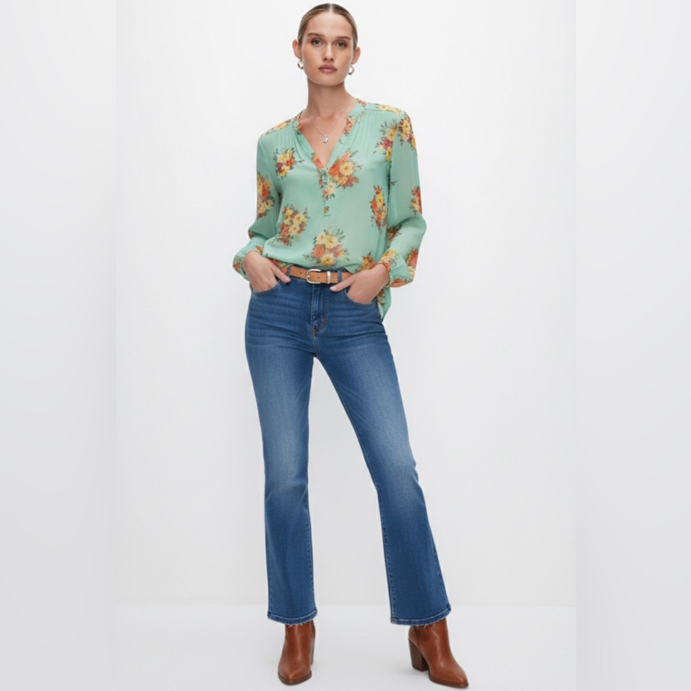 Sweet rain floral blouse